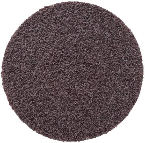 3M - 2" Disc Diam, 60 Grit, Aluminum Oxide Quick Change Disc - Type S Attaching System, Coated, Medium Grade, 25,000 RPM, 361F Series - Americas Industrial Supply