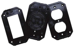 Intermatic - Electrical Outlet Box Aluminum Flexi-Guard Insert - Includes (3) Separate Inserts - Americas Industrial Supply