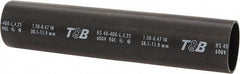 Thomas & Betts - 8" Long, 3:1, Polyolefin Heat Shrink Electrical Tubing - Black - Americas Industrial Supply