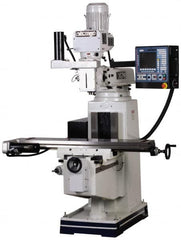 Vectrax - 49" Long x 9" Wide, 3 Phase Fagor 3 Axis 8055i CNC Milling Machine - Frequency Control, R8 Taper, 3 hp - Americas Industrial Supply