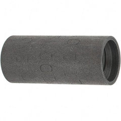 Made in USA - Size 1/4", Class 300, Steel Black Pipe Coupling - 300 psi, Threaded End Connection - Americas Industrial Supply
