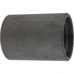 Made in USA - Size 1-1/4", Class 300, Steel Black Pipe Coupling - 300 psi, Threaded End Connection - Americas Industrial Supply