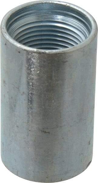 Value Collection - Class 300, 1" Galvanized Pipe Coupling - Threaded, Steel - Americas Industrial Supply