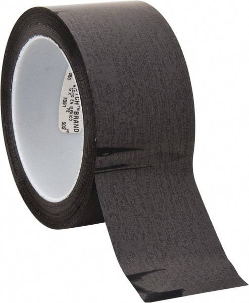 3M - 72 Yds. x 2", Black Polyester Film Tape - 850 Series, 1.9 mil Thick, 28 Lb./Inch Tensile Strength - Americas Industrial Supply