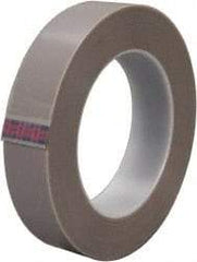 3M - 36 Yds. x 2", Gray PTFE Film Tape - 5481 Series, 6.8 mil Thick, 49 Lb./Inch Tensile Strength - Americas Industrial Supply