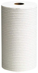 WypAll - X60 Dry Shop Towel/Industrial Wipes - Small Roll, 13-3/8" x 9-3/4" Sheet Size, White - Americas Industrial Supply