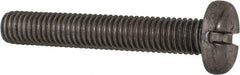 Value Collection - M8x1.25, 50mm Length Under Head Slotted Drive Machine Screw - Pan Head, Grade 316 & A4 Stainless Steel, Uncoated, Without Washer - Americas Industrial Supply