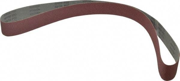 Tru-Maxx - 2" Wide x 72" OAL, 50 Grit, Aluminum Oxide Abrasive Belt - Aluminum Oxide, Coarse, Coated - Americas Industrial Supply