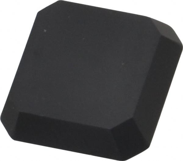 Interstate - SEAN42 Grade ICP22M Carbide Milling Insert - Al2O3 Finish, 1/8" Thick, 1/2" Inscribed Circle - Americas Industrial Supply