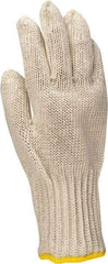 Whizard - Size S (7), ANSI Cut Lvl 5, Kevlar/Spectra/Stainless Steel Cut Resistant Gloves - High Strength Fiber/Stainless Steel Lining, Knit Wrist, Gray, Ambidextrous - Americas Industrial Supply