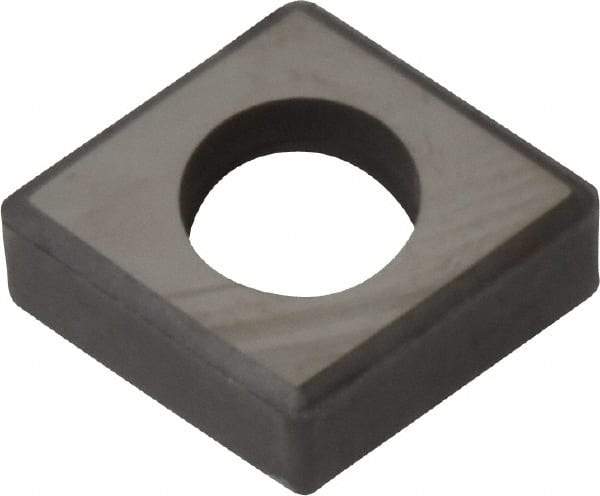 Made in USA - 1/2" Inscribed Circle, Diamond (Shape) Shim for Indexables - Carbide, 3/16" Thick, ICSN Shim Style, Negative Rake - Americas Industrial Supply