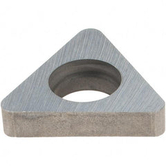 Made in USA - 3/8" Inscribed Circle, Triangle Shim for Indexables - Carbide, 1/8" Thick, ITSN Shim Style, Negative Rake - Americas Industrial Supply