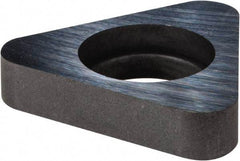 Made in USA - 5/8" Inscribed Circle, Triangle Shim for Indexables - Carbide, 3/16" Thick, ITSN Shim Style, Negative Rake - Americas Industrial Supply
