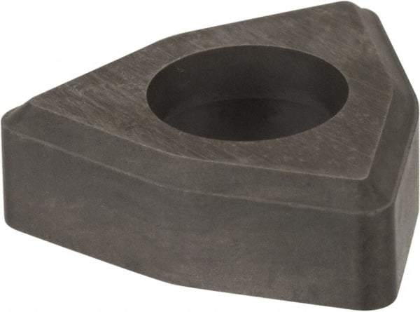 Made in USA - 1/2" Inscribed Circle, Trigon Shim for Indexables - Carbide, 3/16" Thick, IWSN Shim Style, Negative Rake - Americas Industrial Supply