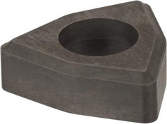 Made in USA - 1/2" Inscribed Circle, Trigon Shim for Indexables - Carbide, 3/16" Thick, IWSN Shim Style, Negative Rake - Americas Industrial Supply