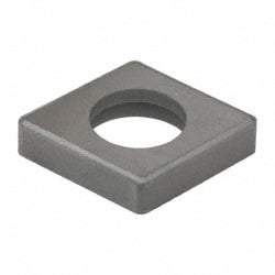 Made in USA - 3/4" Inscribed Circle, Diamond (Shape) Shim for Indexables - Carbide, 3/16" Thick, MCN Shim Style, Negative Rake - Americas Industrial Supply