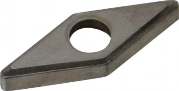 Made in USA - 3/8" Inscribed Circle, Diamond (Shape) Interchangeable Head Shim for Indexables - Carbide, 1/8" Thick, SM Shim Style, Negative Rake, Left Hand, Right Hand Cut - Americas Industrial Supply