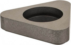 Made in USA - 5/8" Inscribed Circle, Triangle Shim for Indexables - Carbide, 3/16" Thick, TSN Shim Style, Negative Rake - Americas Industrial Supply