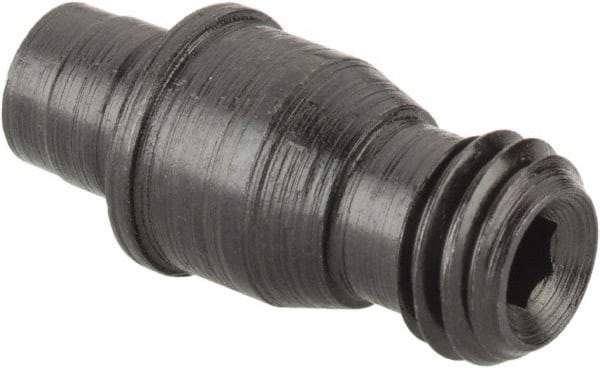 Made in USA - KL-46, 1/2" Inscribed Circle, 3/32" Hex Socket, 1/4-28 Thread, Negative Lock Pin for Indexable Turning Tools - 0.67" OAL - Americas Industrial Supply
