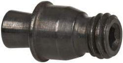 Made in USA - PL-34, 3/8" Inscribed Circle, 5/64" Hex Socket, #10-32 Thread, Positive Lock Pin for Indexable Turning Tools - 0.45" OAL - Americas Industrial Supply