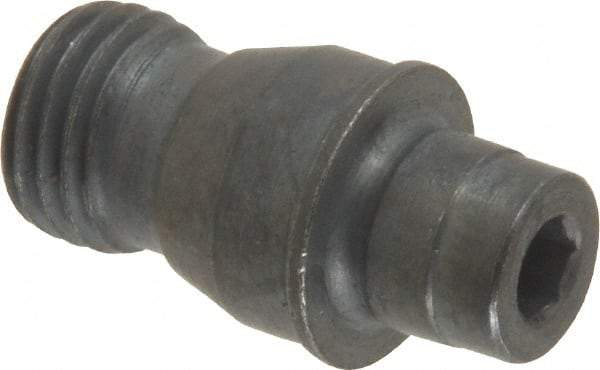 Made in USA - PL-68, 3/4" Inscribed Circle, 9/64" Hex Socket, 3/8-24 Thread, Positive Lock Pin for Indexable Turning Tools - 0.86" OAL - Americas Industrial Supply