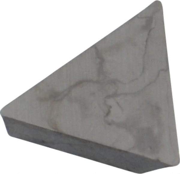 Made in USA - 3/8" Inscribed Circle, Triangle, CBT Chipbreaker for Indexables - 0.094" Thick, 0.129" Effective Width, Carbide - Americas Industrial Supply