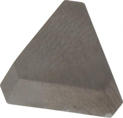 Made in USA - 3/8" Inscribed Circle, Triangle, CBT Chipbreaker for Indexables - 0.094" Thick, 0.081" Effective Width, Carbide - Americas Industrial Supply