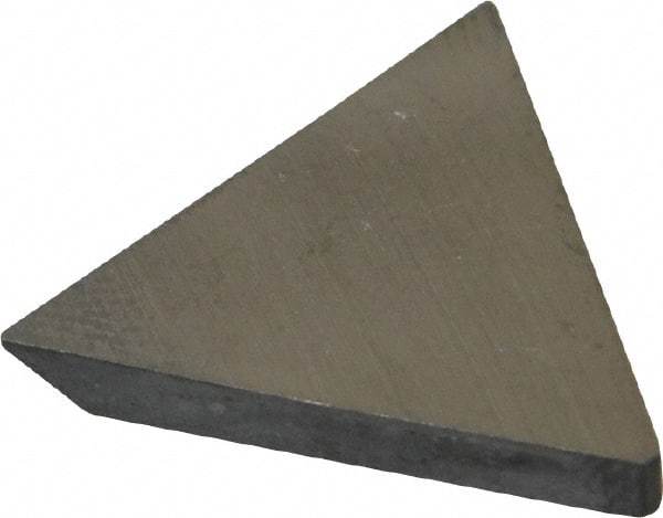 Made in USA - 1/2" Inscribed Circle, Triangle, CBT Chipbreaker for Indexables - 0.094" Thick, 0.054" Effective Width, Carbide - Americas Industrial Supply