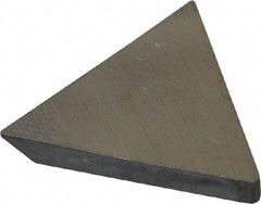 Made in USA - 1/2" Inscribed Circle, Triangle, CBT Chipbreaker for Indexables - 0.094" Thick, 0.054" Effective Width, Carbide - Americas Industrial Supply