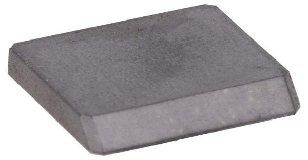 Made in USA - 3/4" Inscribed Circle, Square, S Chipbreaker for Indexables - Left Hand, Right Hand Cut, 0.094" Thick, 0.141" Effective Width, Carbide - Americas Industrial Supply