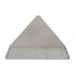 Made in USA - 1/2" Inscribed Circle, Triangle, T Chipbreaker for Indexables - Left Hand, Right Hand Cut, 0.094" Thick, 0.131" Effective Width, Carbide - Americas Industrial Supply