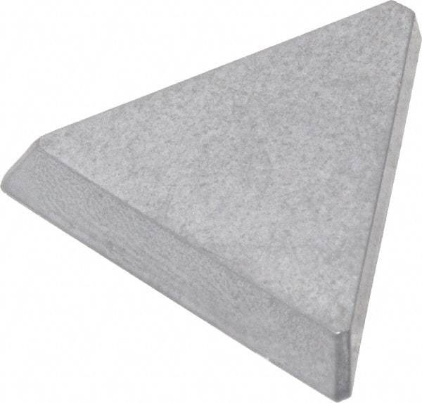 Made in USA - 5/8" Inscribed Circle, Triangle, T Chipbreaker for Indexables - Left Hand, Right Hand Cut, 0.094" Thick, 0.141" Effective Width, Carbide - Americas Industrial Supply