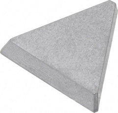 Made in USA - 5/8" Inscribed Circle, Triangle, T Chipbreaker for Indexables - Left Hand, Right Hand Cut, 0.094" Thick, 0.141" Effective Width, Carbide - Americas Industrial Supply