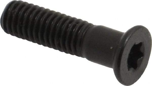 Made in USA - Torx Lock Screw for Indexables - #10-32 Thread, Industry Std SD-2, For Use with Inserts - Americas Industrial Supply