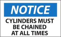 NMC - "Notice - Authorized Personnel Only", 14" Long x 20" Wide, Rigid Plastic Safety Sign - Rectangle, 0.05" Thick, Use for Security & Admittance - Americas Industrial Supply