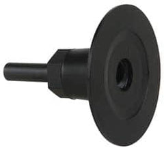 3M - 1/4" Shank Diam Unitized Deburring Wheel Backing Pad - 1/2" Diam, 25000 Max RPM - Americas Industrial Supply