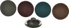 3M - 5 Piece, 4" Disc Diam, Abrasive Disc Kit - Nonwoven, Coarse, Medium, Very Fine, Super Fine Grade, Aluminum Oxide\xB6Silicon Carbide - Americas Industrial Supply