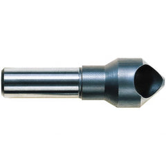 M.A. Ford - 1-1/8" Head Diam, 1/2" Shank Diam, 90° High Speed Steel Countersink - Americas Industrial Supply