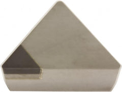 Sumitomo - TPG321 Grade BN2000 PCBN Turning Insert - Uncoated, 60° Triangle, 3/8" Inscr Circle, 1/8" Thick, 1/64" Corner Radius - Americas Industrial Supply