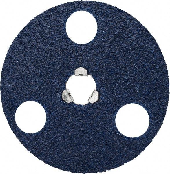 Norton - 5" Diam 36 Grit Fiber Disc - Very Coarse Grade, Zirconia Alumina, Series F826 - Americas Industrial Supply