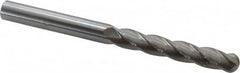 OSG - 1/2" Diam, 3" LOC, 4 Flute Solid Carbide Ball End Mill - Uncoated, Single End, 6" OAL, 1/2" Shank Diam, Spiral Flute - Americas Industrial Supply