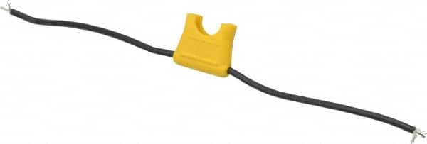 Ferraz Shawmut - 20 Amp AF Yellow Automotive Fuse Holder - 32 Volt, Black #16 Wire - Americas Industrial Supply