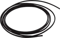 Techflex - Black Braided Expandable Cable Sleeve - 10' Coil Length, -103 to 257°F - Americas Industrial Supply