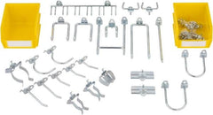 Triton - Pegboard Hook Set - Steel & Plastic - Americas Industrial Supply