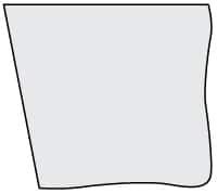 Kennametal - DNGA431 E Grade KD1405 Polycrystalline Diamond (PCD) Turning Insert - 55° Diamond, 1/2" Inscr Circle, 3/16" Thick, 1/64" Corner Radius - Americas Industrial Supply
