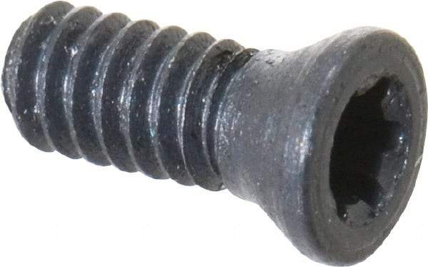 Cutting Tool Technologies - Torx Cap Screw for Indexable End Mills - #3-48 Thread, Industry Std S-4, For Use with Inserts - Americas Industrial Supply
