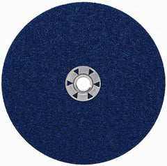Norton - 7" Diam 36 Grit Fiber Disc - Very Coarse Grade, Zirconia Alumina, 8,600 Max RPM, Series F826 - Americas Industrial Supply