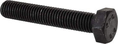 Value Collection - M12x1.75mm Metric Coarse, 70mm Length Under Head Hex Head Cap Screw - Fully Threaded, Grade 8.8 Steel, Uncoated, 19mm Hex - Americas Industrial Supply