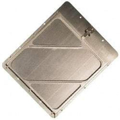 NMC - 12" Wide x 13-7/8" High, Aluminum Placard Holder - Rust Proof - Americas Industrial Supply
