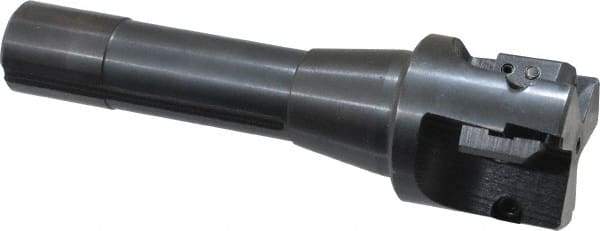 APT - 1-3/4" Cut Diam, 0.65" Max Depth of Cut, 5-7/8" OAL, Indexable Square Shoulder End Mill - TPC 32..., TPG 32., TPU 32. Inserts, R8 90° Lead Angle, Series Tri-Dex - Americas Industrial Supply